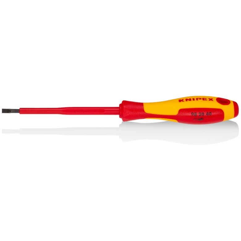 Flat skrutrekker Knipex 982040; SL4; 100 mm
