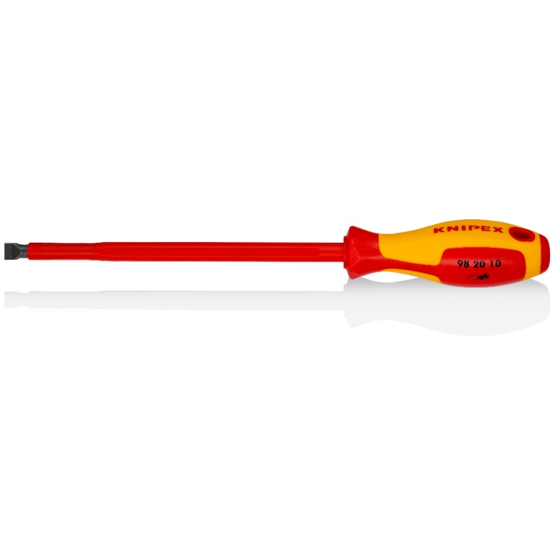 Flat skrutrekker Knipex 982010; SL10; 200 mm