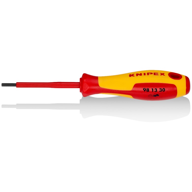 Skrutrekker Knipex 981330; HEX3; 75 mm; sekskant