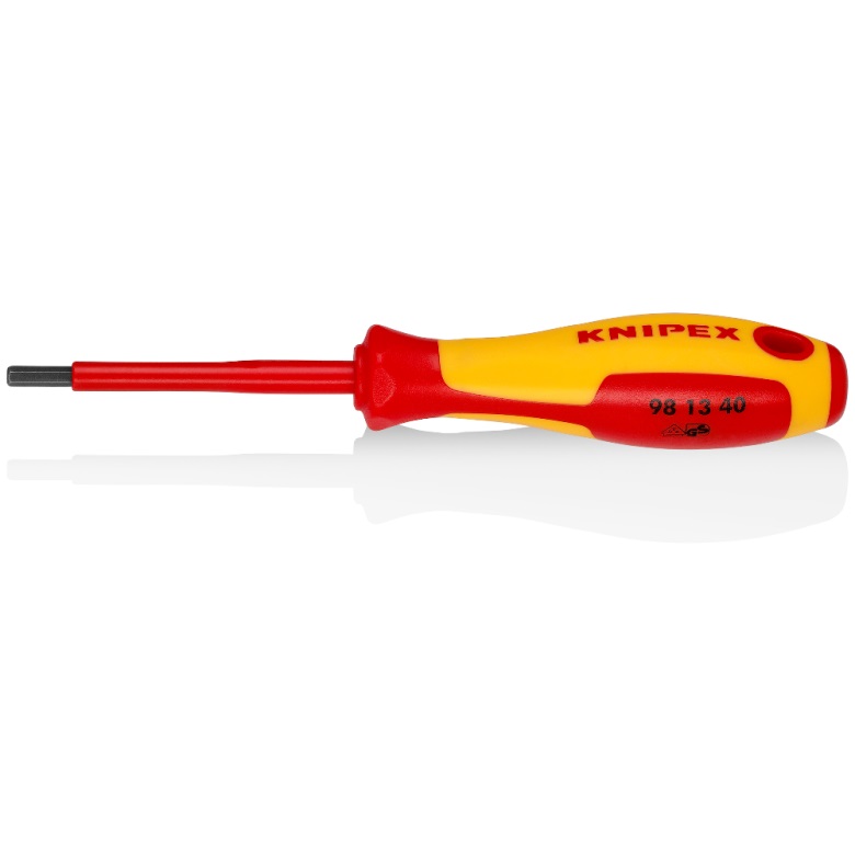 Skrutrekker Knipex 981340; HEX4; 75 mm; sekskant