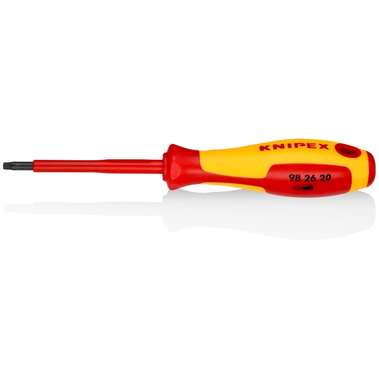 Skrutrekker Knipex 982620; T20; 80 mm; stjerneformet spiss