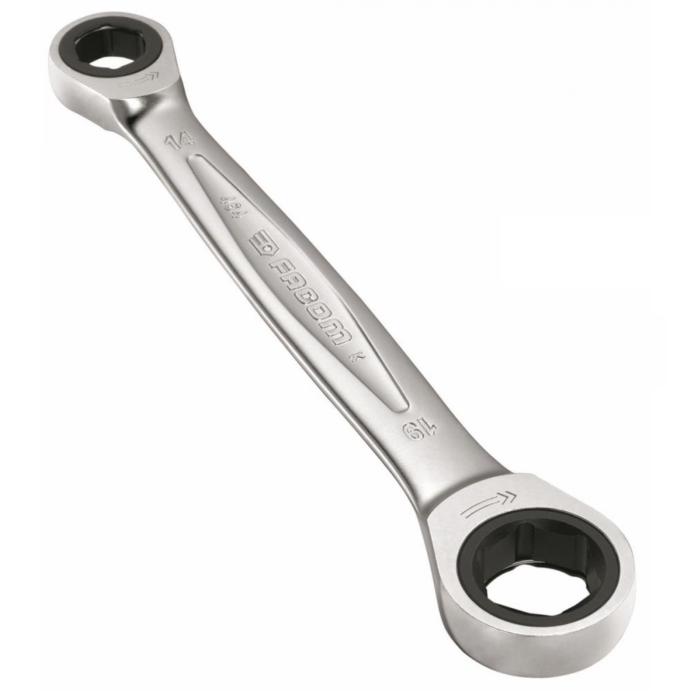 Skiftenøkkel med skralle Facom 464.M14X19; 14x19 mm