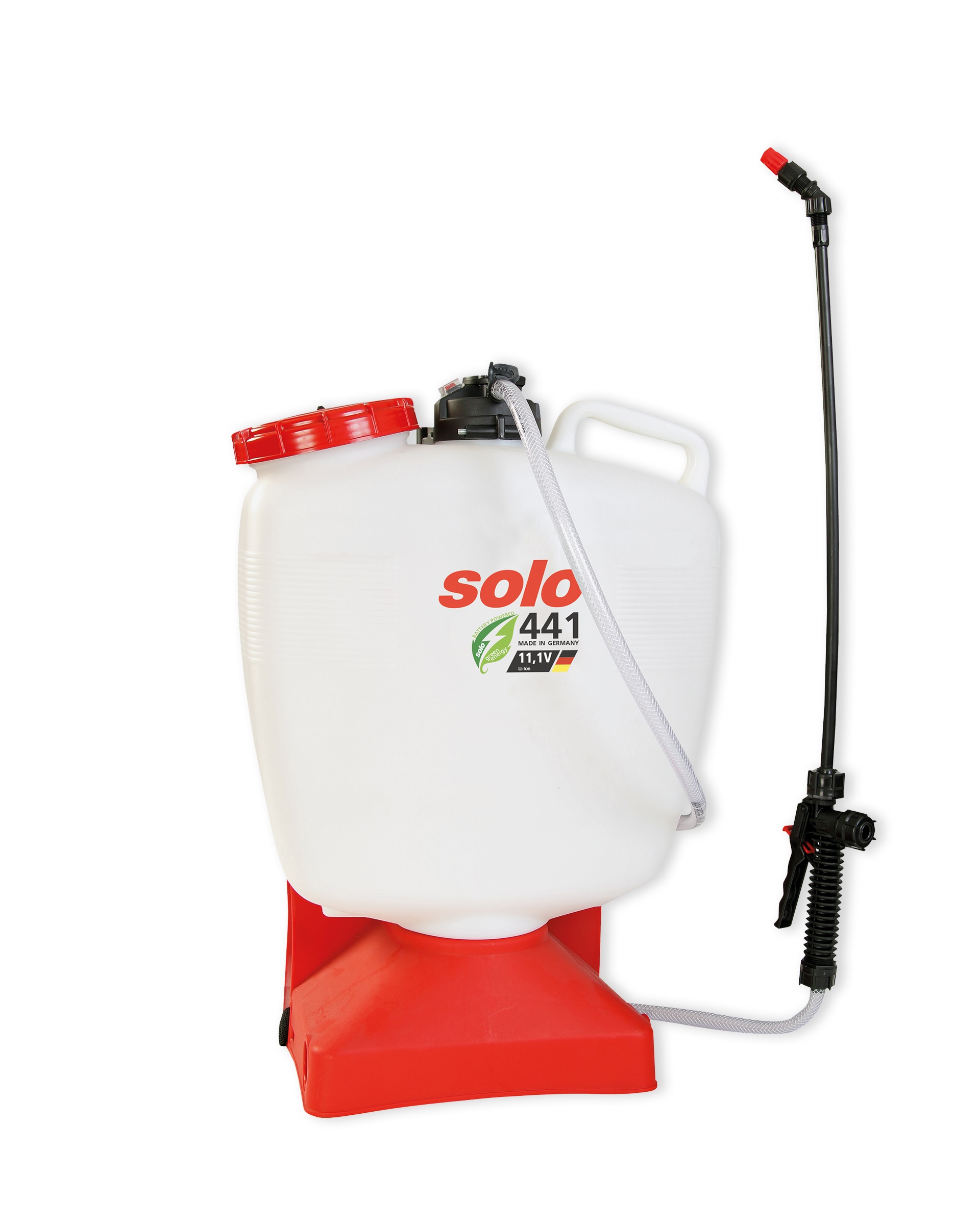 Batteridrevet sprøyte Solo 411; 10 l; 11,1 V; 1x2,5 Ah batt.
