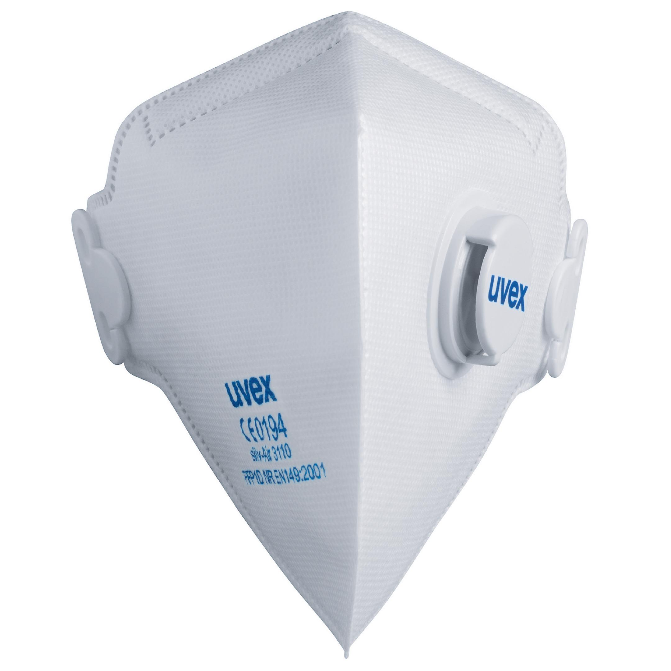 Respirator med ventil UVEX Silv-Air classic 3110; FFP1; 3 stk