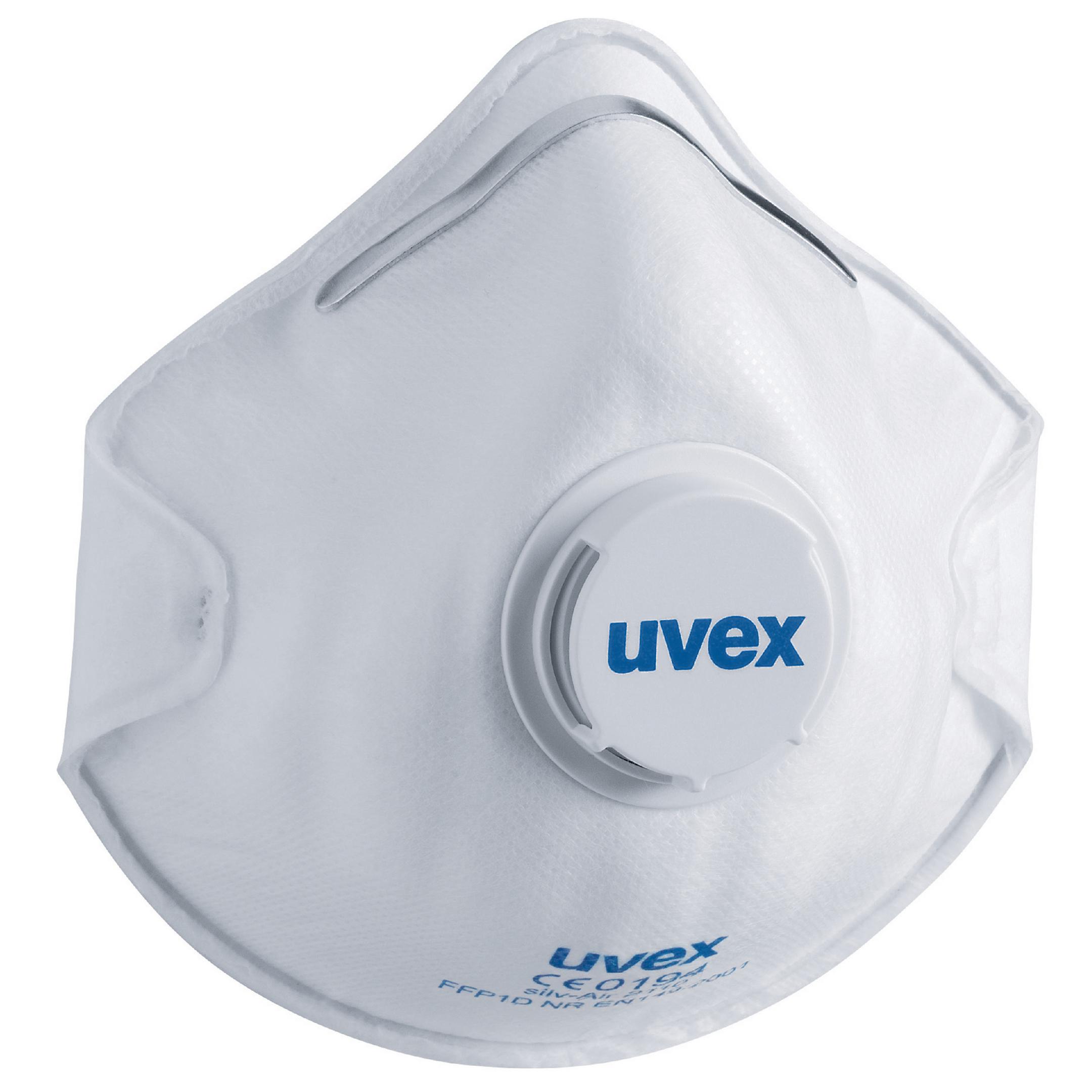 Respirator med ventil UVEX Silv-Air classic 2110; FFP1; 3 stk