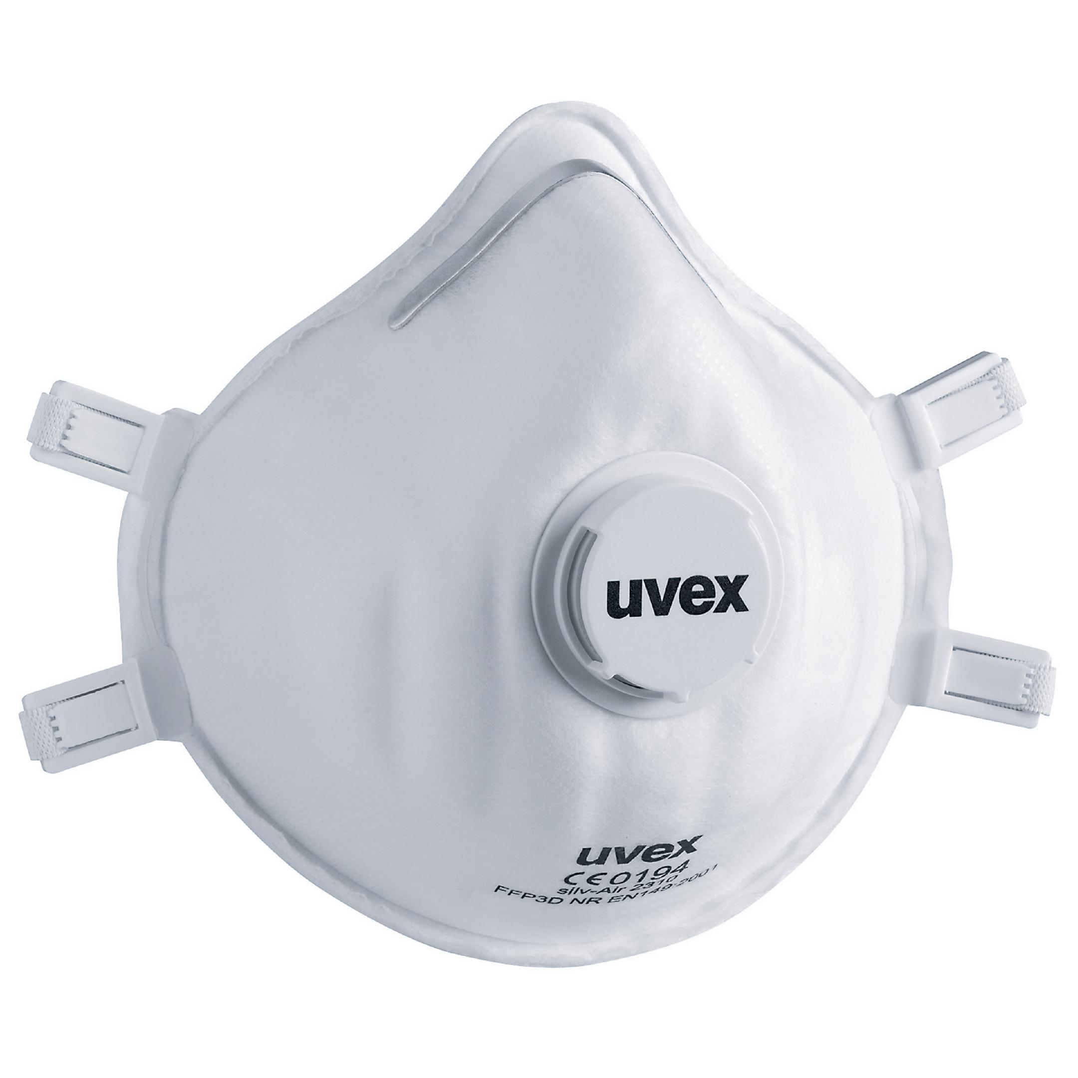 Respirator med ventil UVEX Silv-Air classic 2310; FFP3; 3 stk