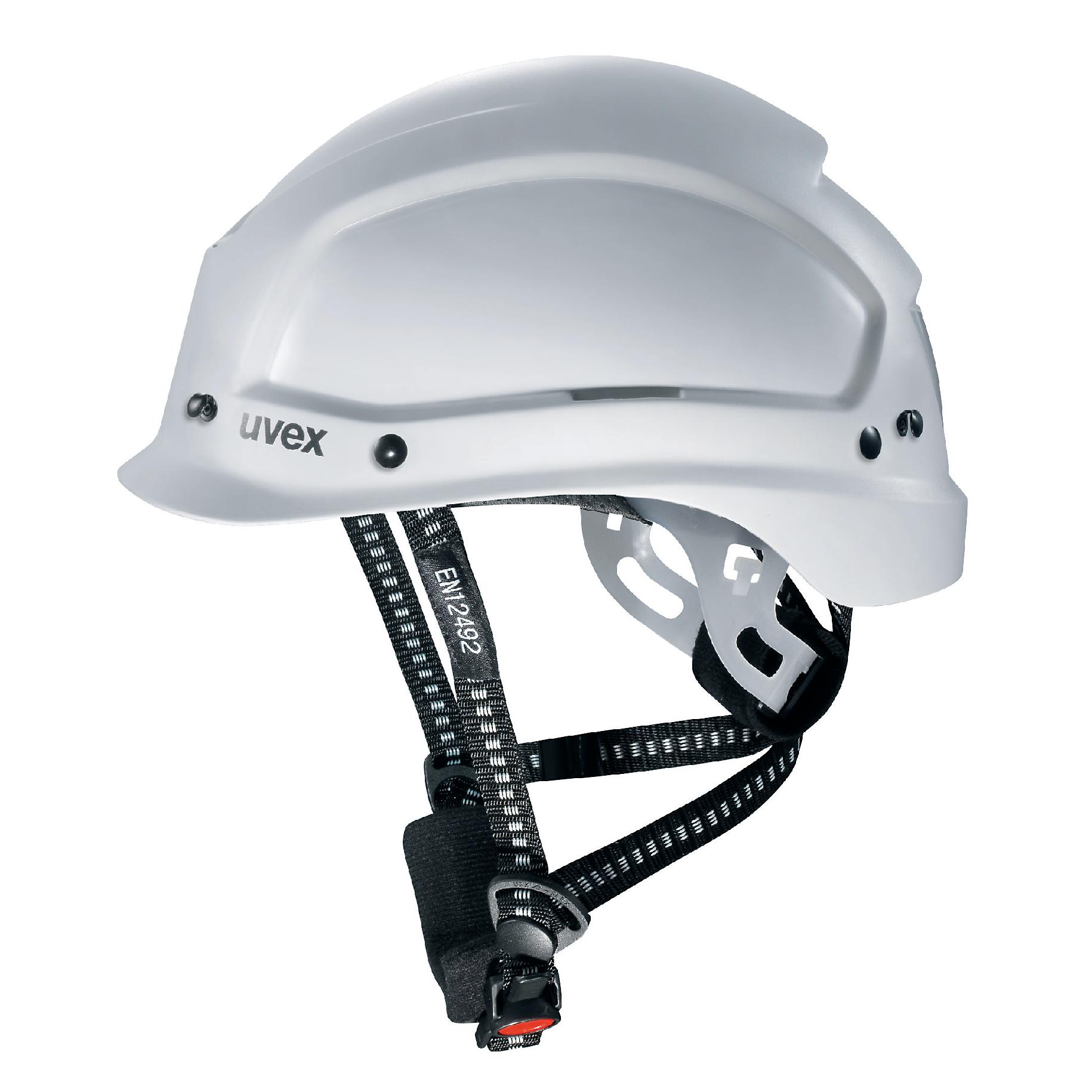 Vernehjelm UVEX Pheos Alpine; 52-61 cm; hvit