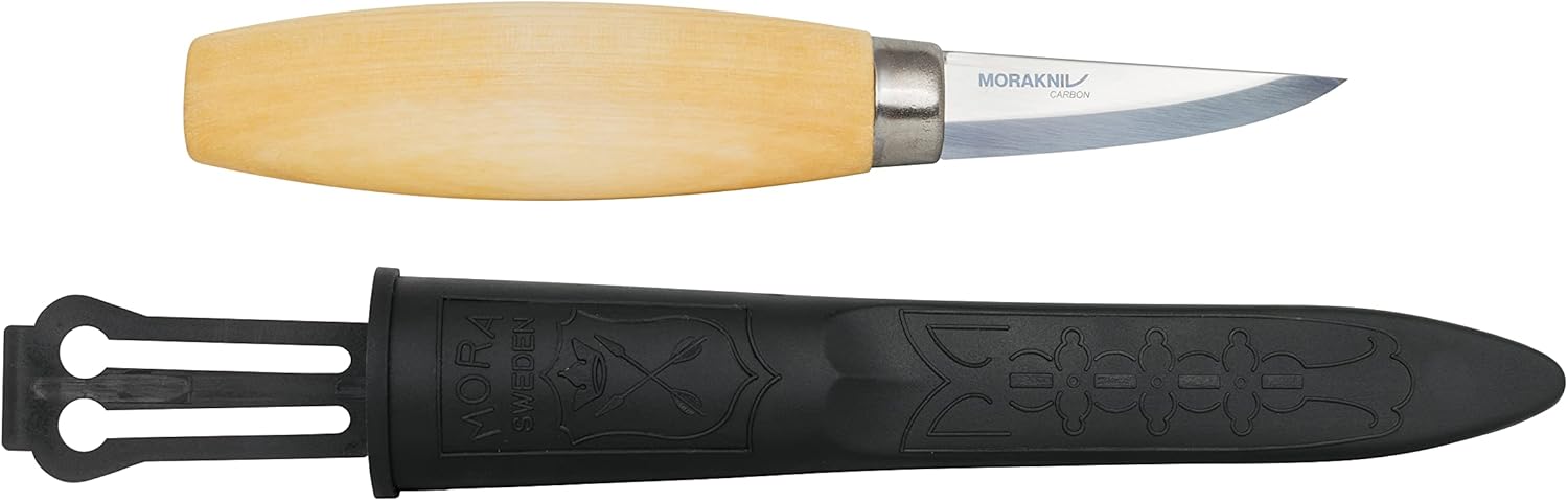 Kniv Morakniv 120 Natural; 60 mm; for treskjæring