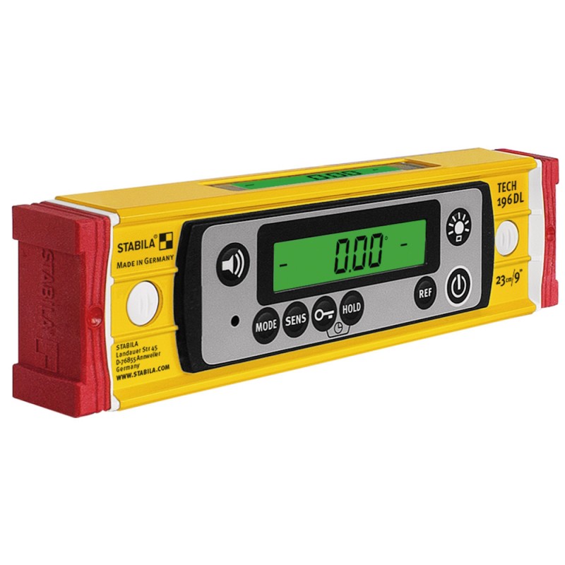 Digital hellingsmåler Stabila TECH 196 DL; 23 cm