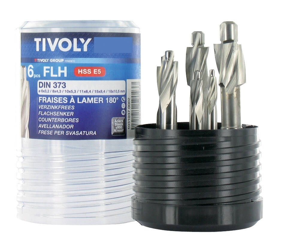 Freseborsett Tivoly 10310370002; 6 vnt.