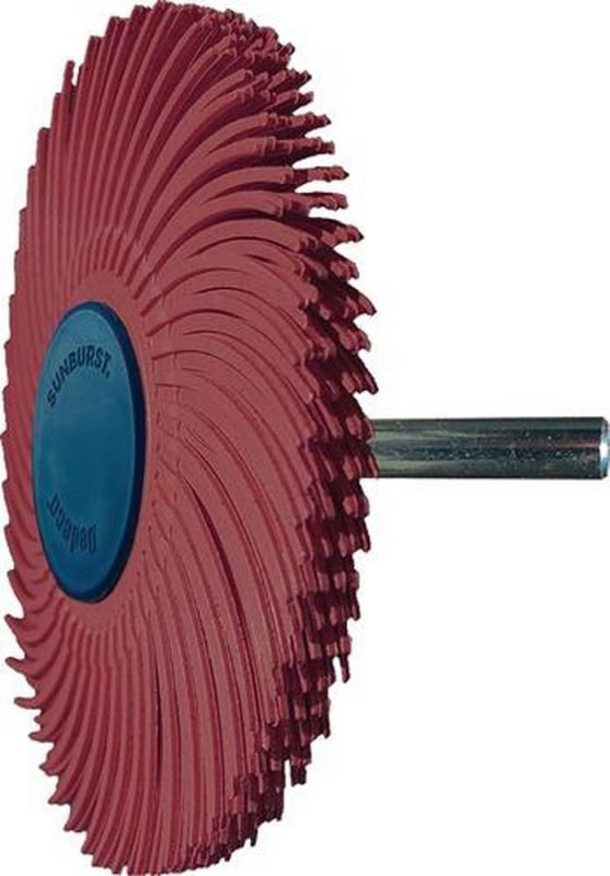 Skivebørste nylontråd Tyrolit 34570086; 76x6,4x6 mm; P220