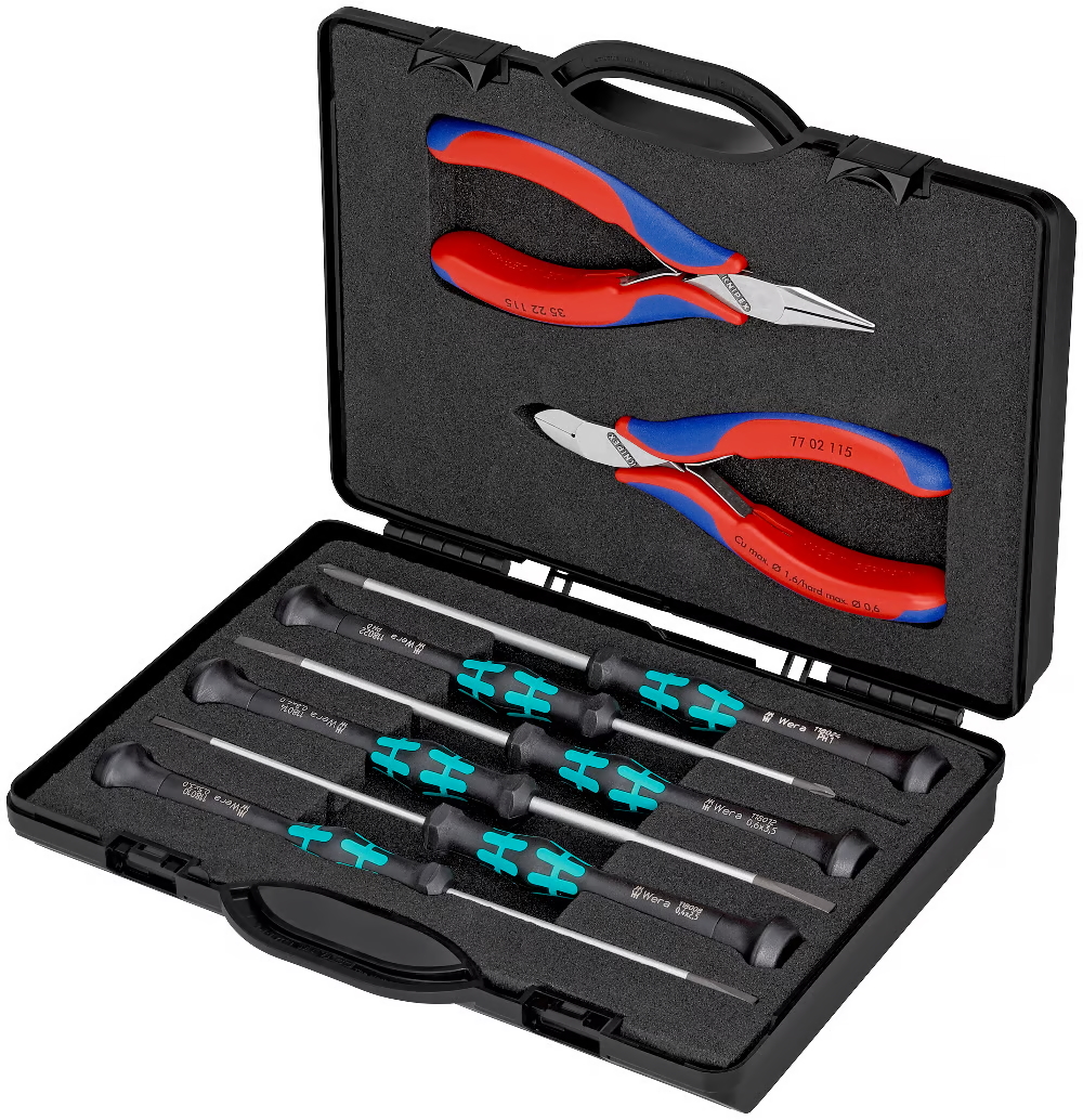 Verktøysett Knipex 002018; 8 stk