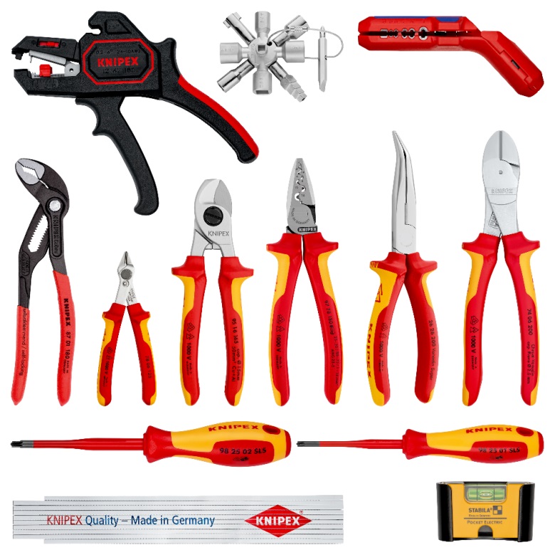 Verktøysett Knipex 002090V02; 13 stk