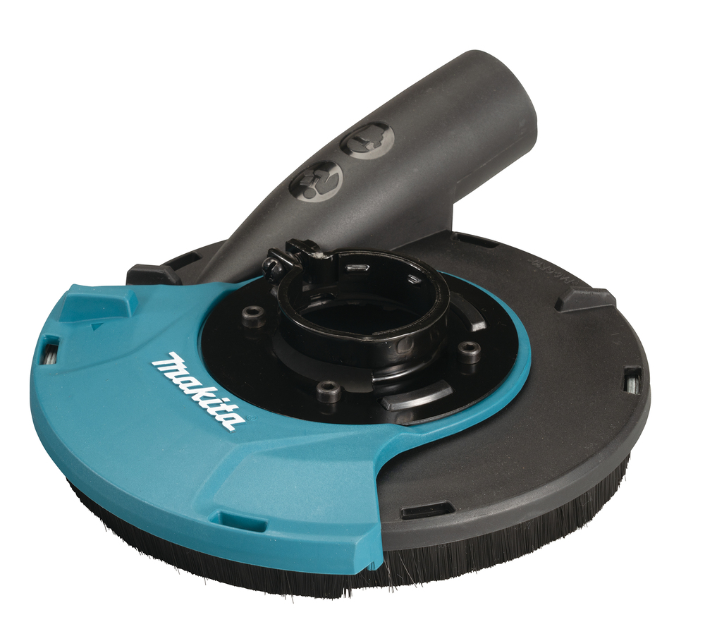 Splintbeskyttelse med avsug til vinkelslipere Makita 191W06-8; 125 mm