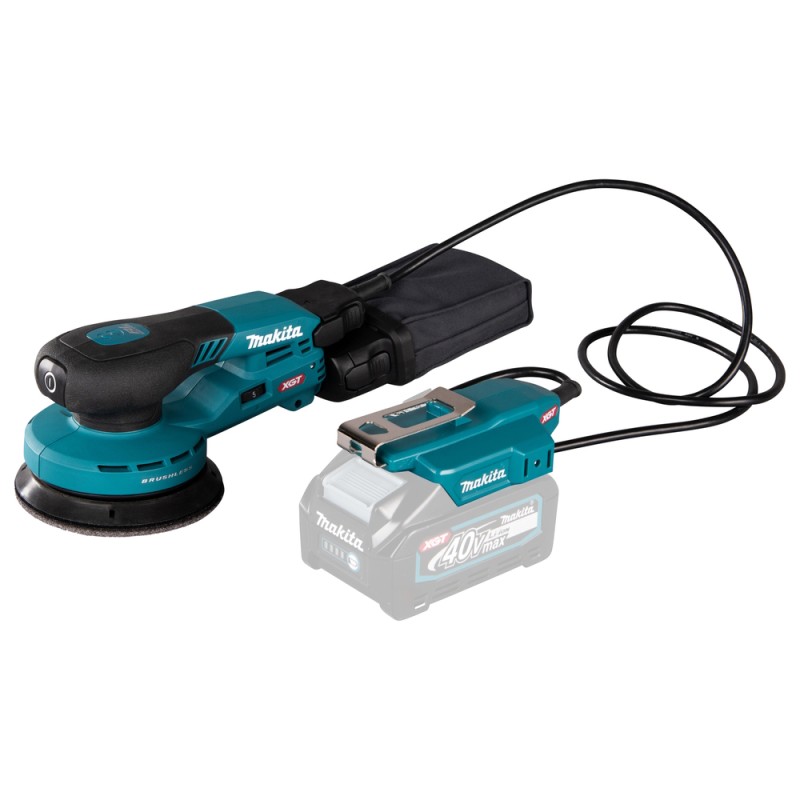 Eksentersliper Makita BO003CGZ; 40 V (uten batteri og lader)