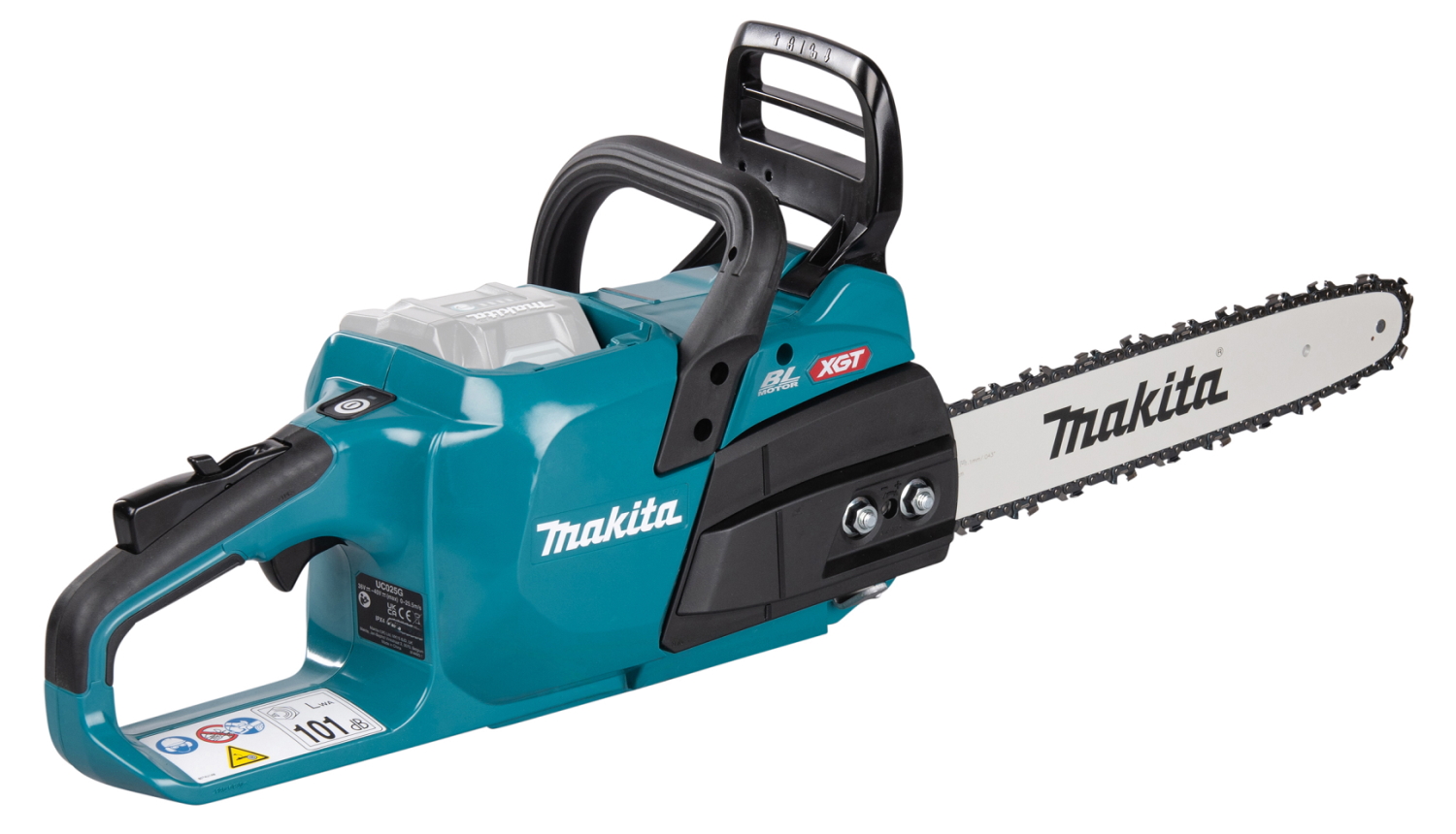 Motorsag Makita UC025GZ; 40 V (uten batteri og lader)