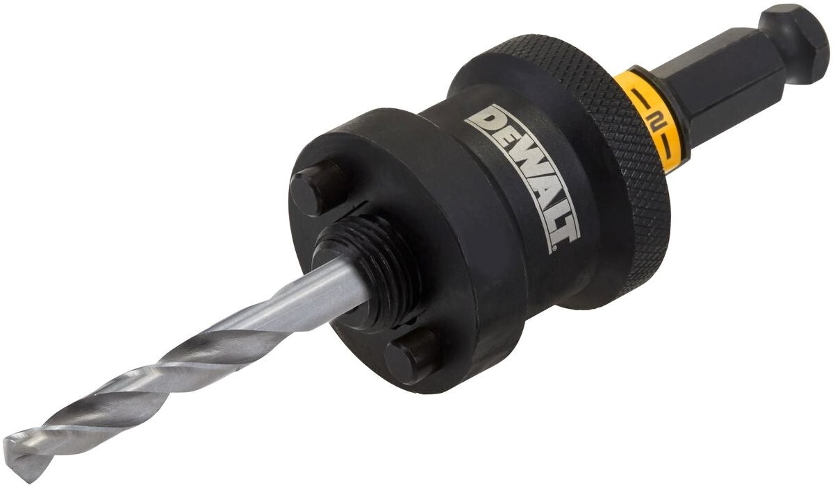 Adapter for hullsag DeWalt DT20625-QZ; HEX 1/2'' + Sentreringsbor