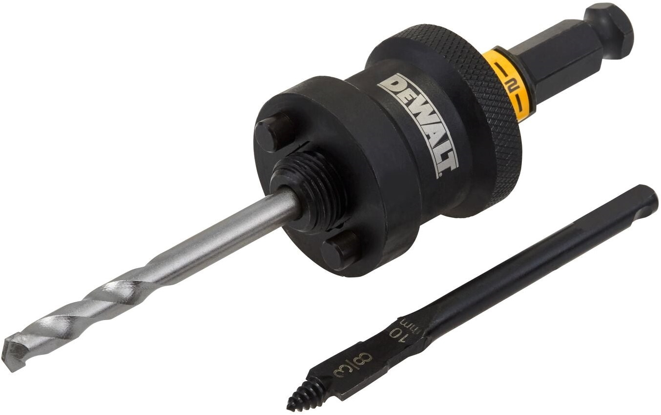 Adapter for hullsag DeWalt DT20631-QZ; HEX 1/2'' + Sentreringsbor