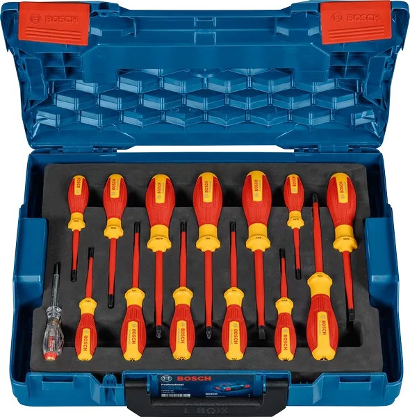 Skrutrekkersett Bosch 1600A02NF9; 14 stk. + L-BOXX 102
