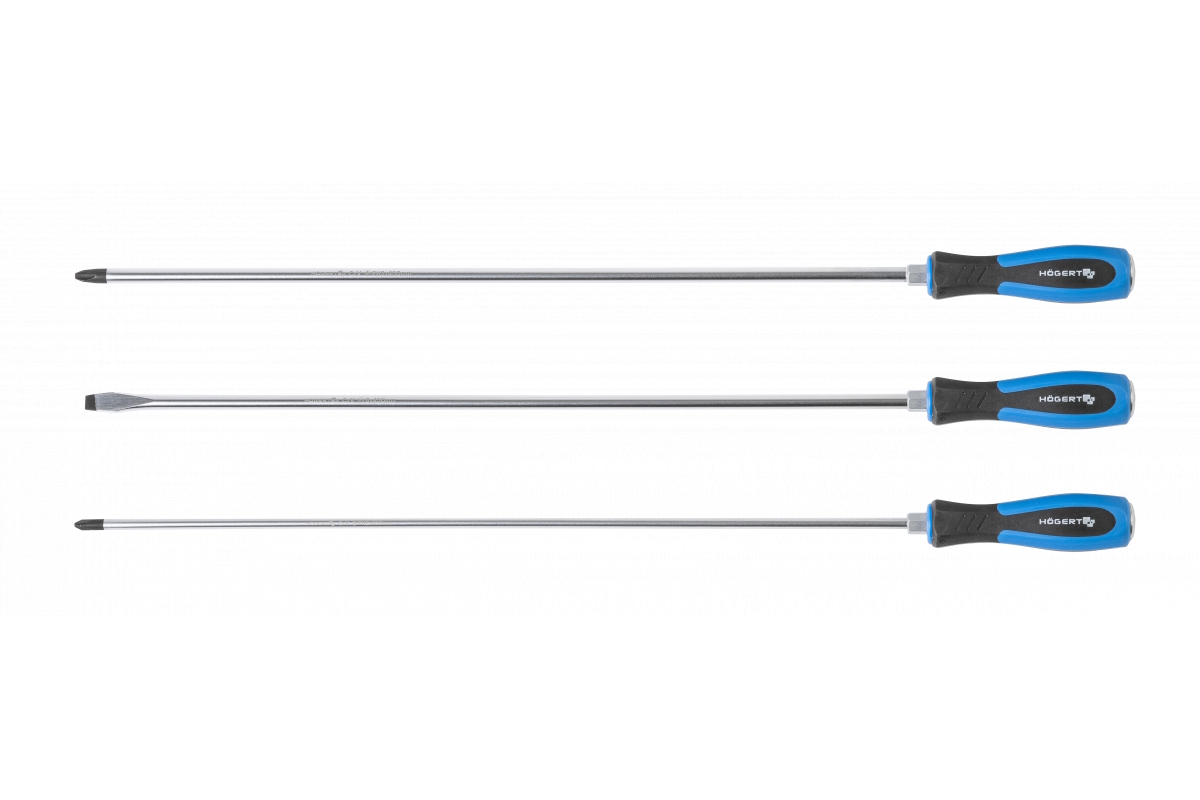 Skrutrekkersett Hogert HT1S084; 3 stk