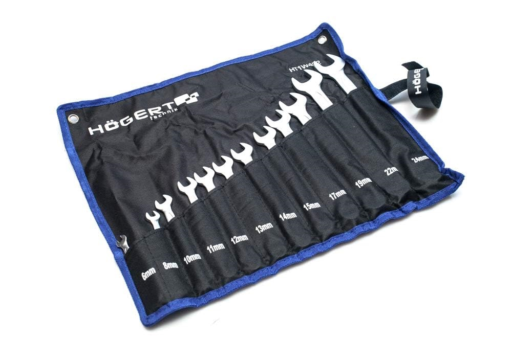 Nøkkelsett Hogert HT1W492-1; 6-24 mm; 12 stk