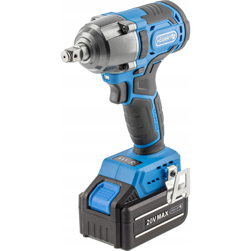 Slagmuttertrekker Hogert HT2E204; 20 V; 1x4,0 Ah batt.