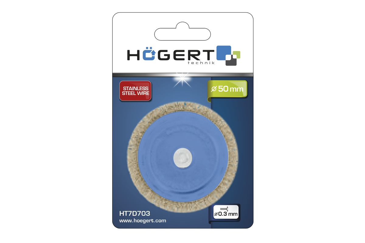 Koppbørste Hogert HT7D703; 50 mm