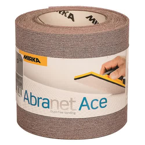 Nettmønstret slipepapir rull Mirka AC5BY001153R; 115 mm; 10 m; P150