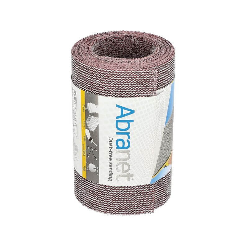 Nettmønstret slipepapir rull Mirka AE555F0118; 115 mm; 2,5 m; P180 stk