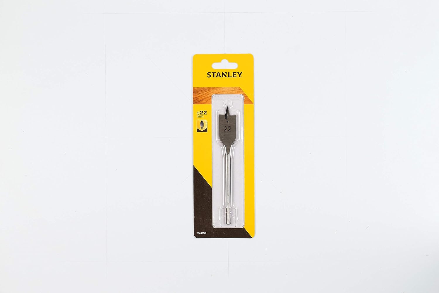 Flatbor for tre Stanley STA52040-QZ; 22x154 mm