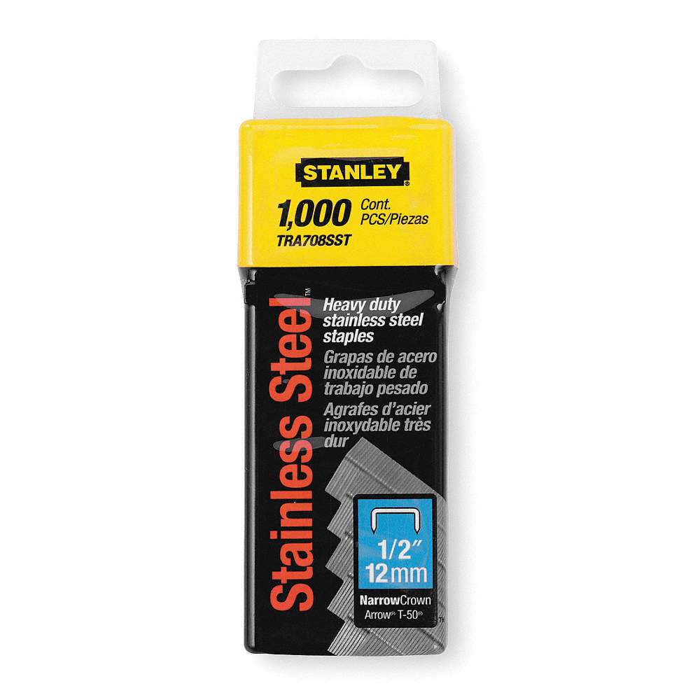 Stifter Stanley TRA708SST-0; 12 mm; 1000 stk