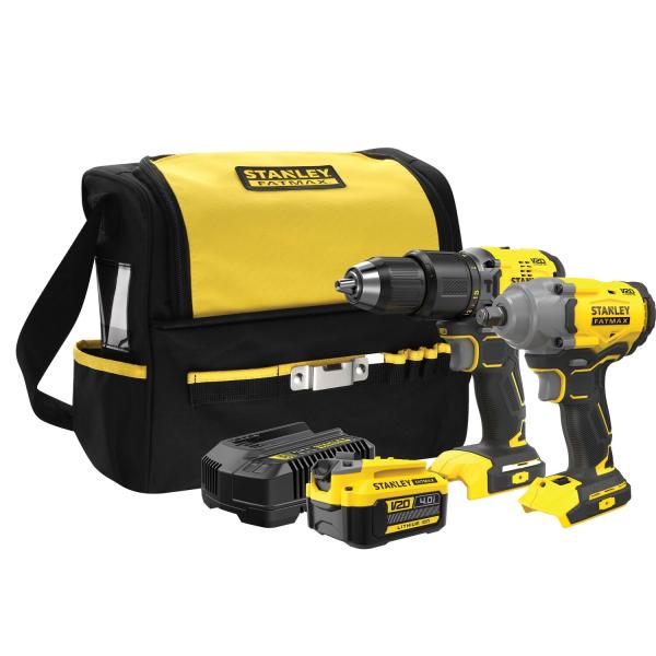 Verktøysett Stanley SFMCK217M1S-QW (SFMCD715 + SFMCF920); 18 V; 1x4,0 Ah batt.