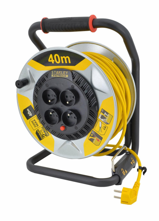 Forlengelsesledning Stanley ST-SXECDM2RBVE; 40 m; 3x1,5 mm