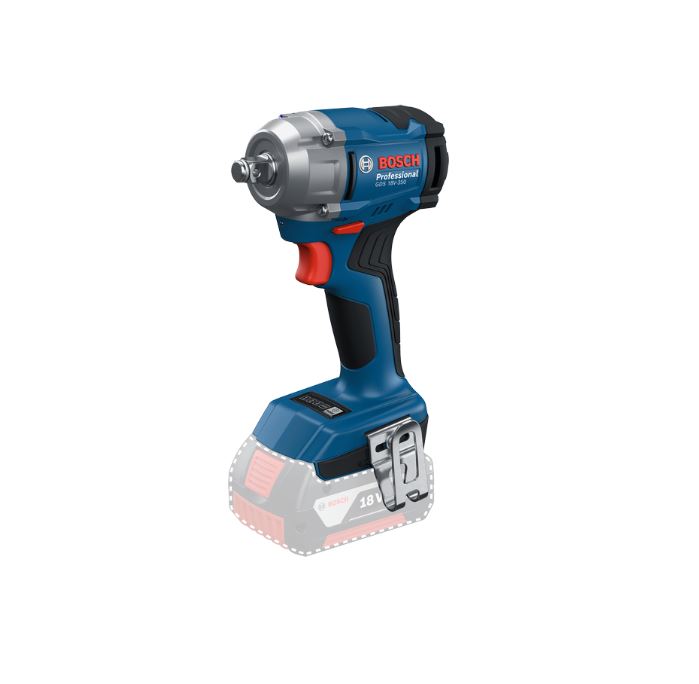 Slagmuttertrekker Bosch GDS 18V-350 Professional; 18 V (uten batteri og lader)