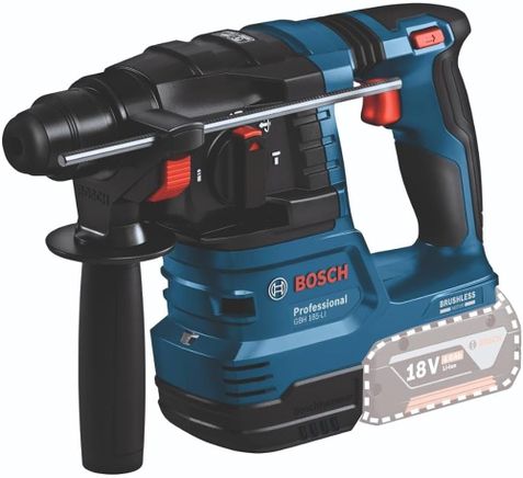 Borhammer Bosch GBH 18V-18 Professional; 1,5 J; SDS plus (uten batteri og lader)