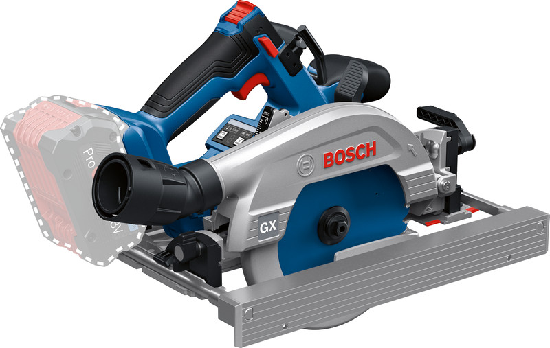 Batteridrevet sirkelsag Bosch GKS 18V-57-2 GX Professional; 18 V  (uten batteri og lader)