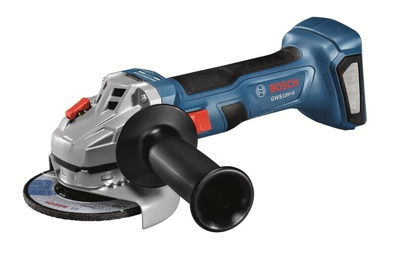 Batteridrevet vinkelsliper Bosch GWS 18V-8 Professional; 125 mm; 18 V (uten batteri og lader) + L-BOXX 136