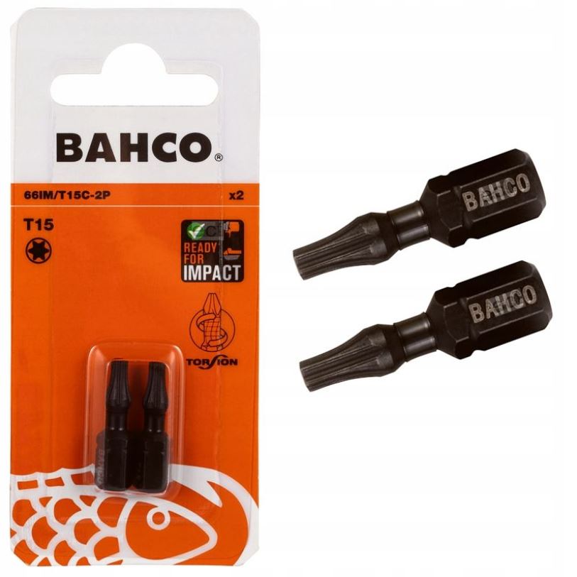 Impulssvingende dyse Bahco 66IM/T15C-10P; T15; 10 stk