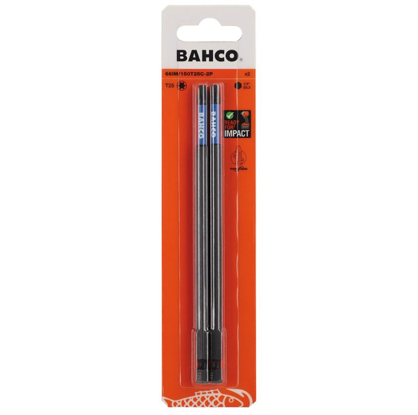 Impulssvingende dyse Bahco 66IM/150T25C-2P; T25; 150 mm; 2 stk