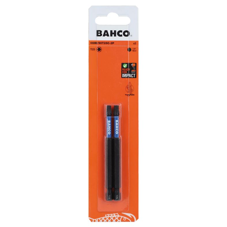 Impulssvingende dyse Bahco 66IM/90T25C-2P; T25; 90 mm; 2 stk