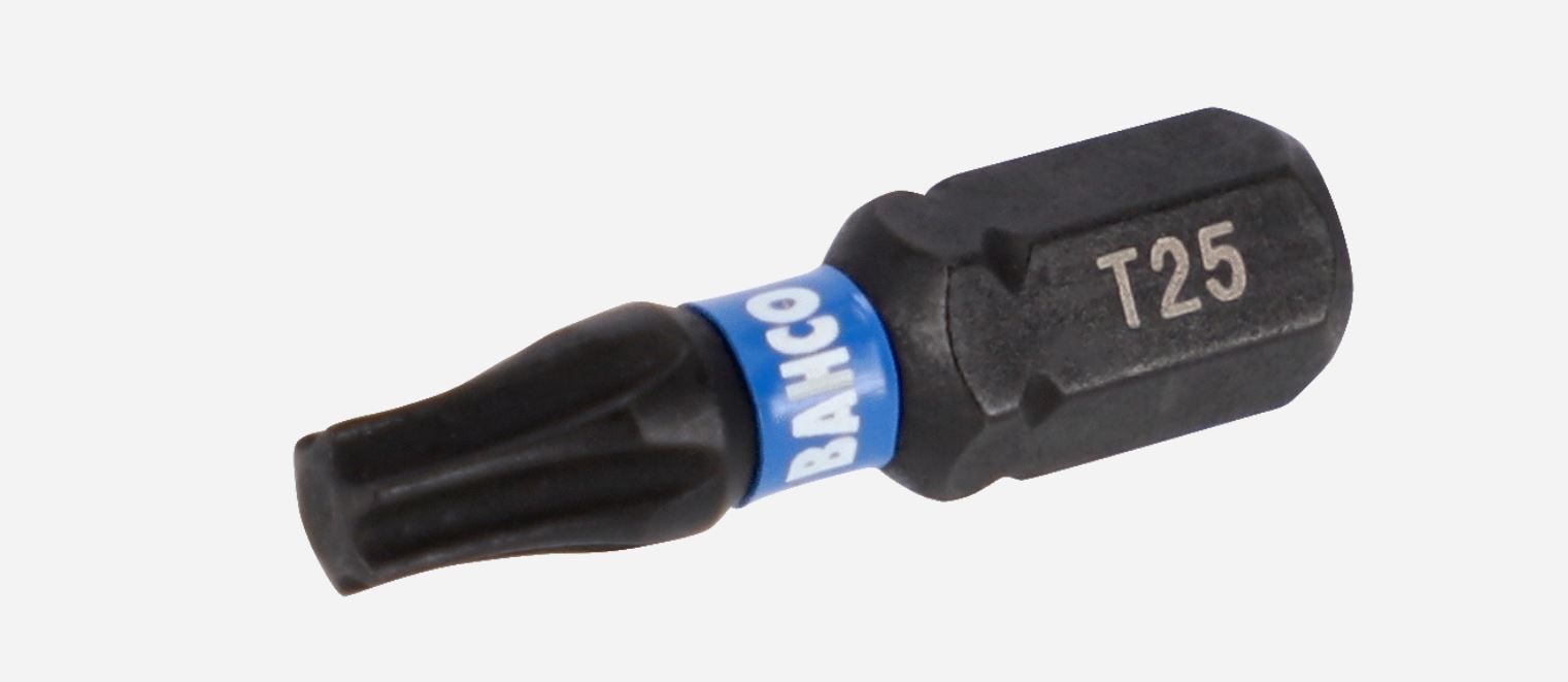Impulssvingende dyse Bahco 66IM/T25C-10P; T25; 25 mm; 10 stk