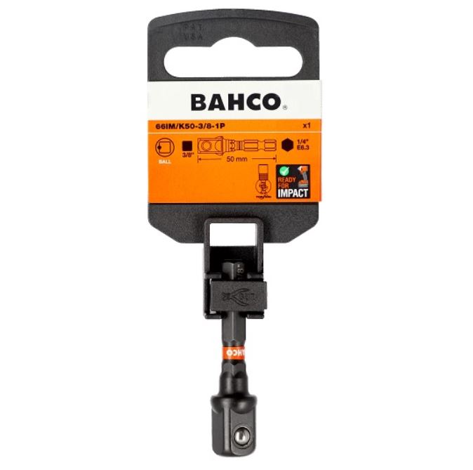 Adapter for slagpiper Bahco 66IM/K50-3/8-1P; 1/4''-3/8''