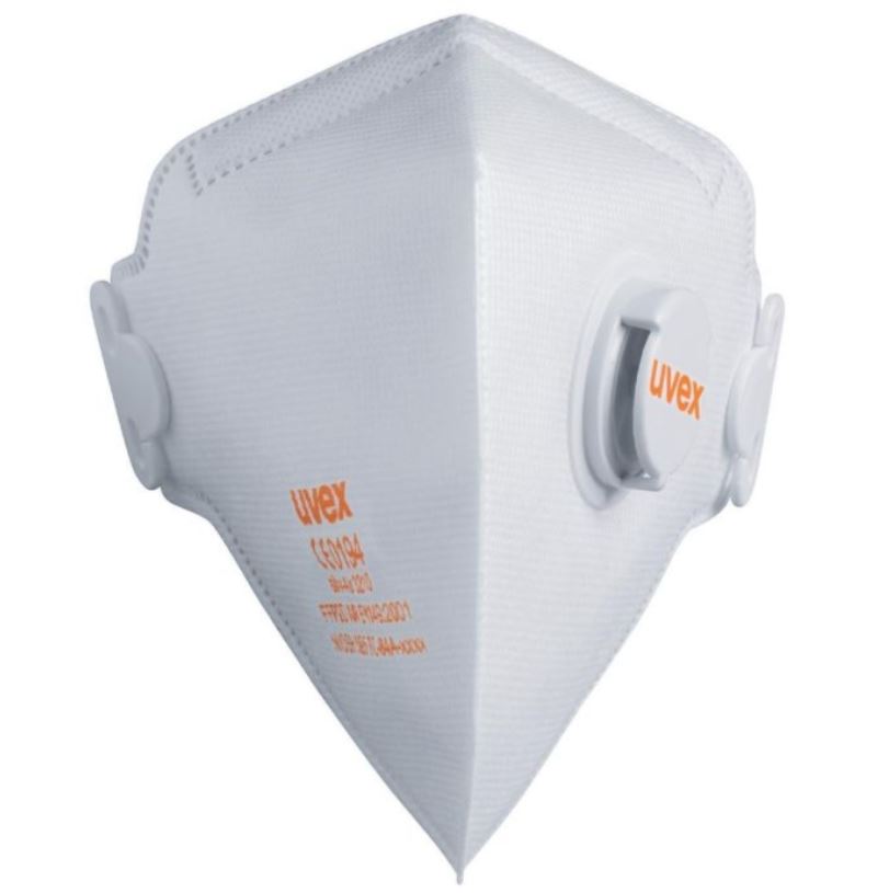 Respirator med ventil Uvex UV8743210; FFP2; 3 stk