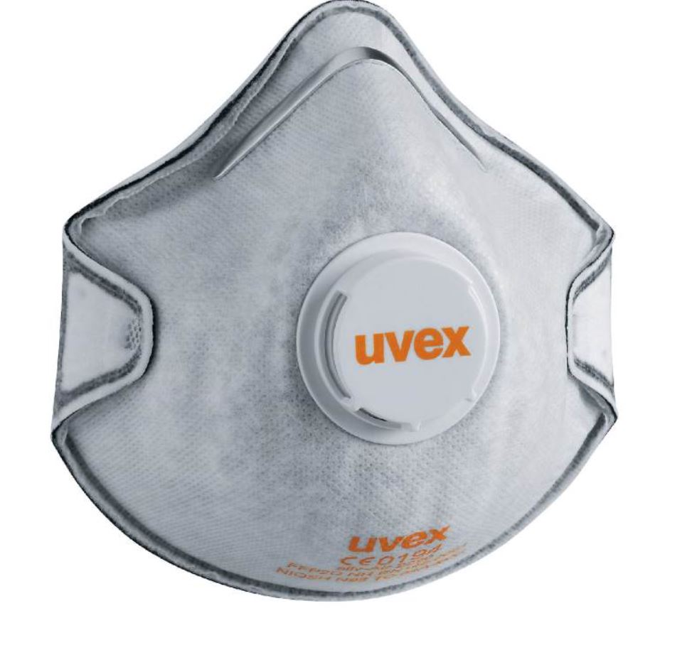 Respirator med ventil Uvex UV8762220; FFP2