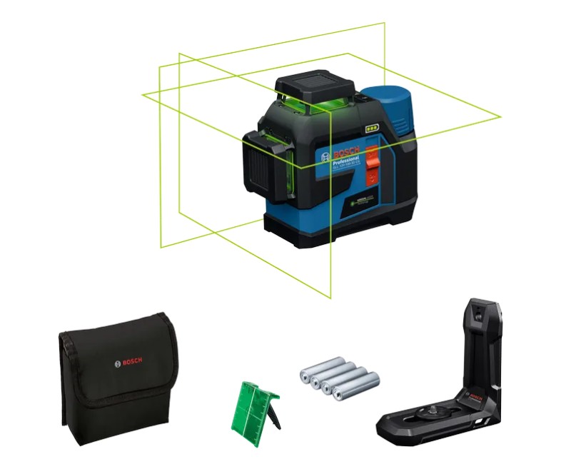 Krysslaser  Bosch GLL 12V-100-33 CG Professional