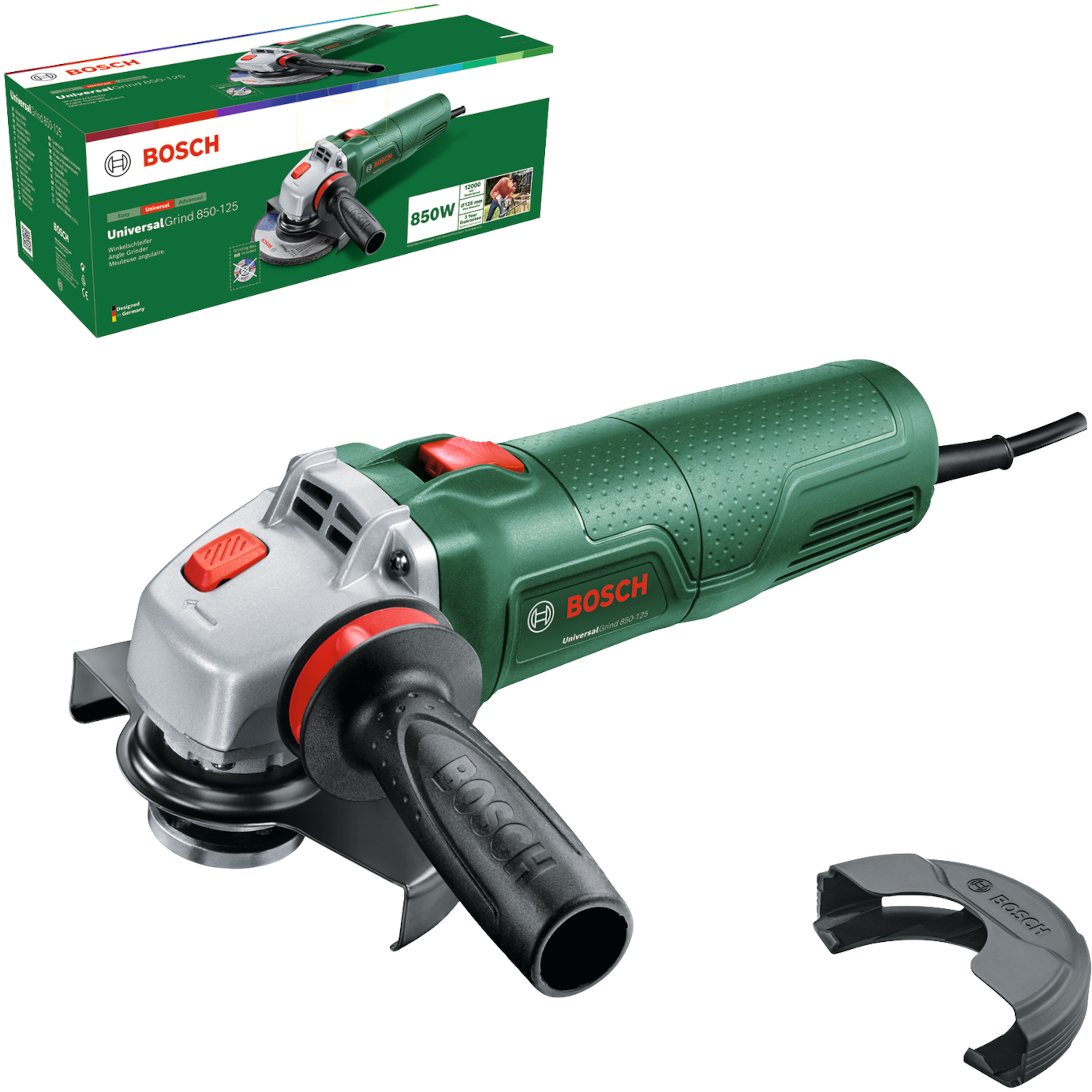 Vinkelsliper Bosch UniversalGrind 850-125; 850 W