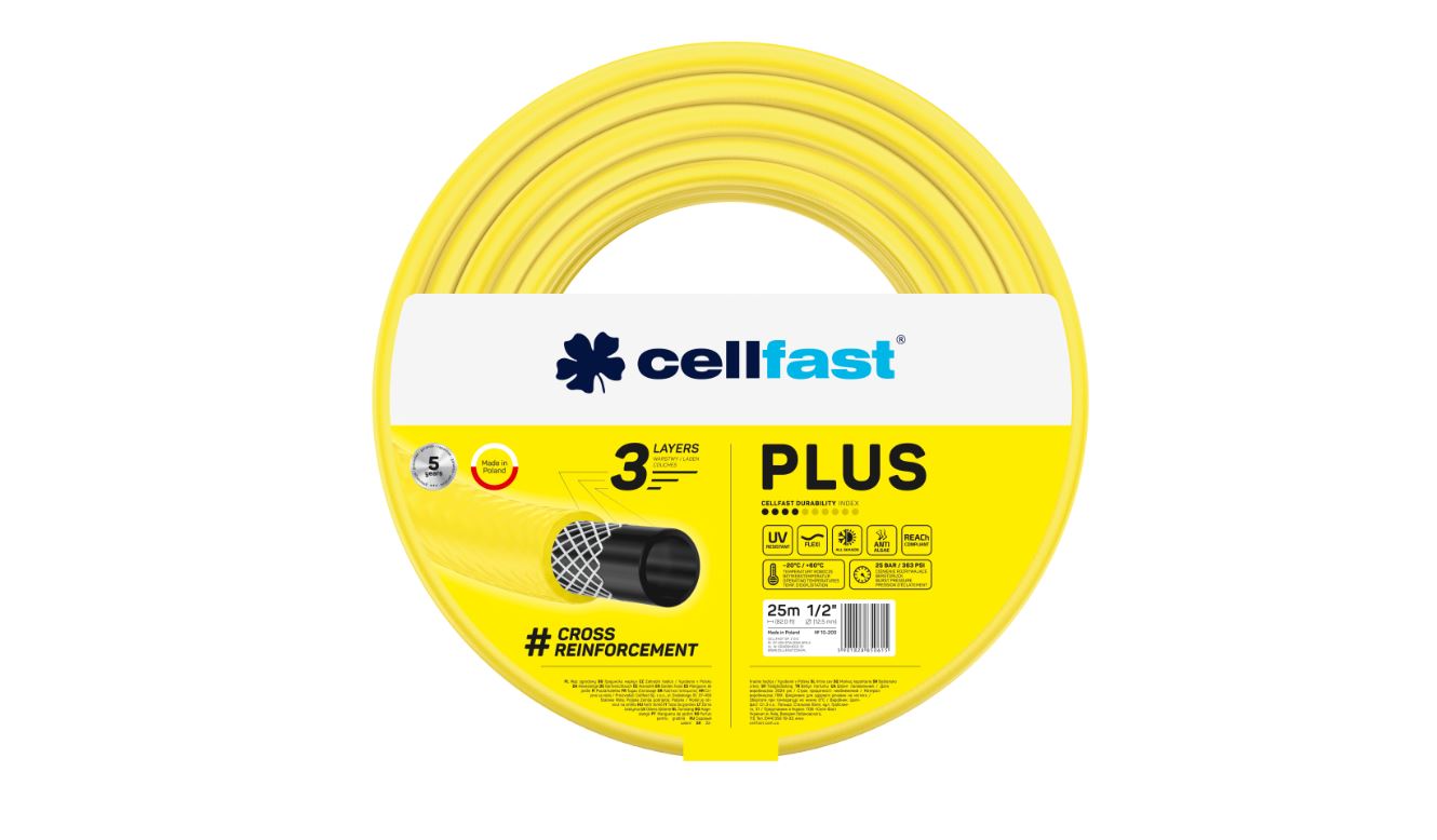 Vannslange Cellfast 10-200; 1/2''; 25 m