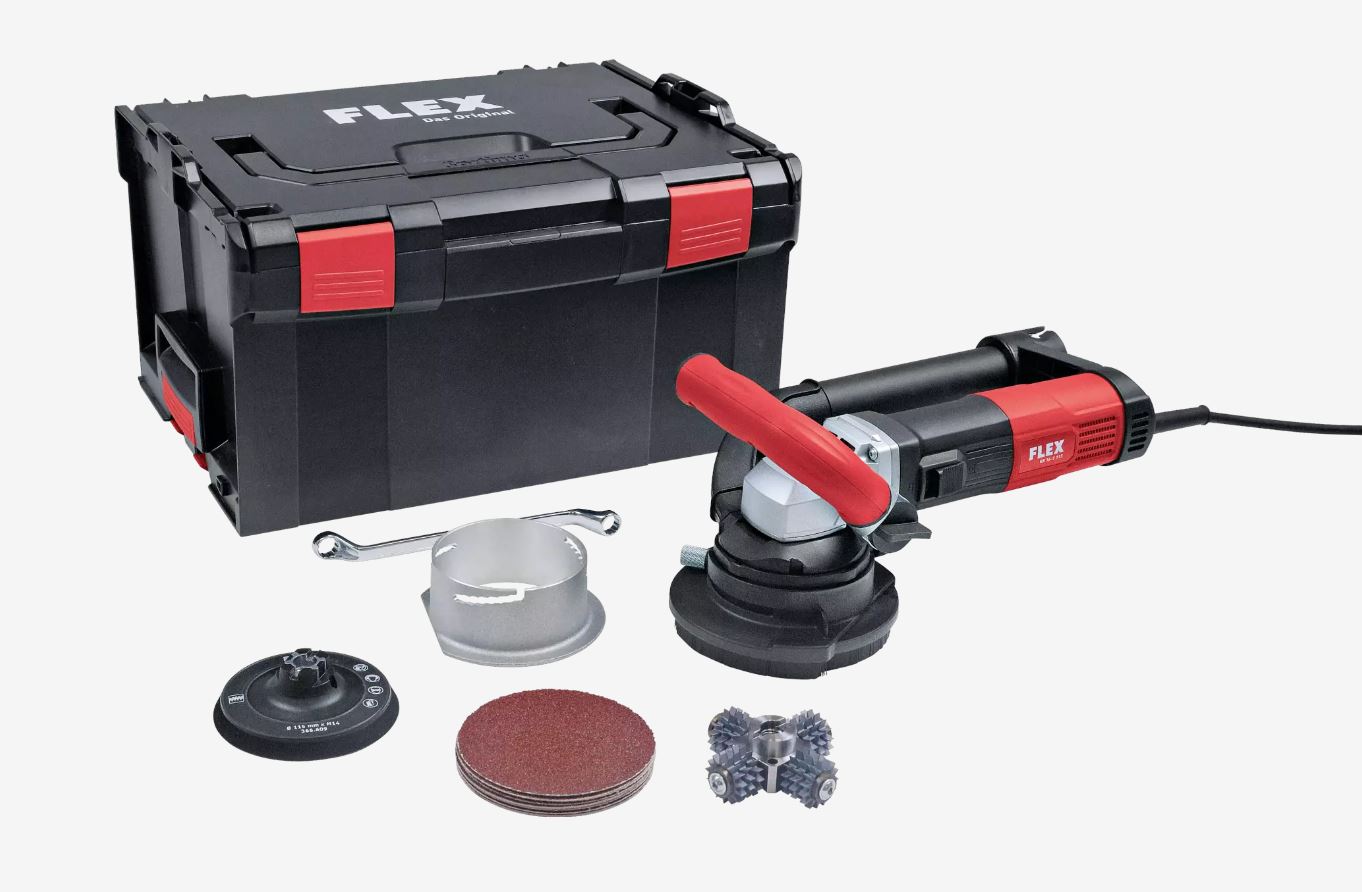 Betongsliper Flex RE 16-5 115; 1600 W; 115 mm; med koffert