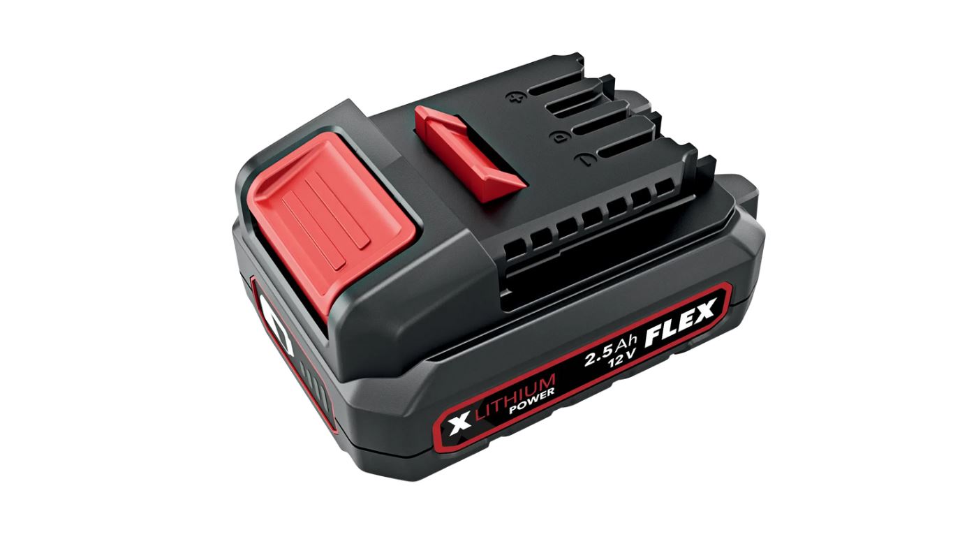 Batteri Flex 532290; 12 V; 2,5 Ah; Li-ion