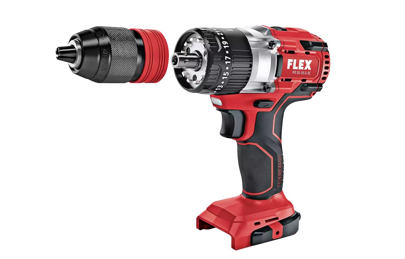 Slagskrutrekker / bor Flex PD 2G 18.0-EC C; 18 V (uten batteri og lader)